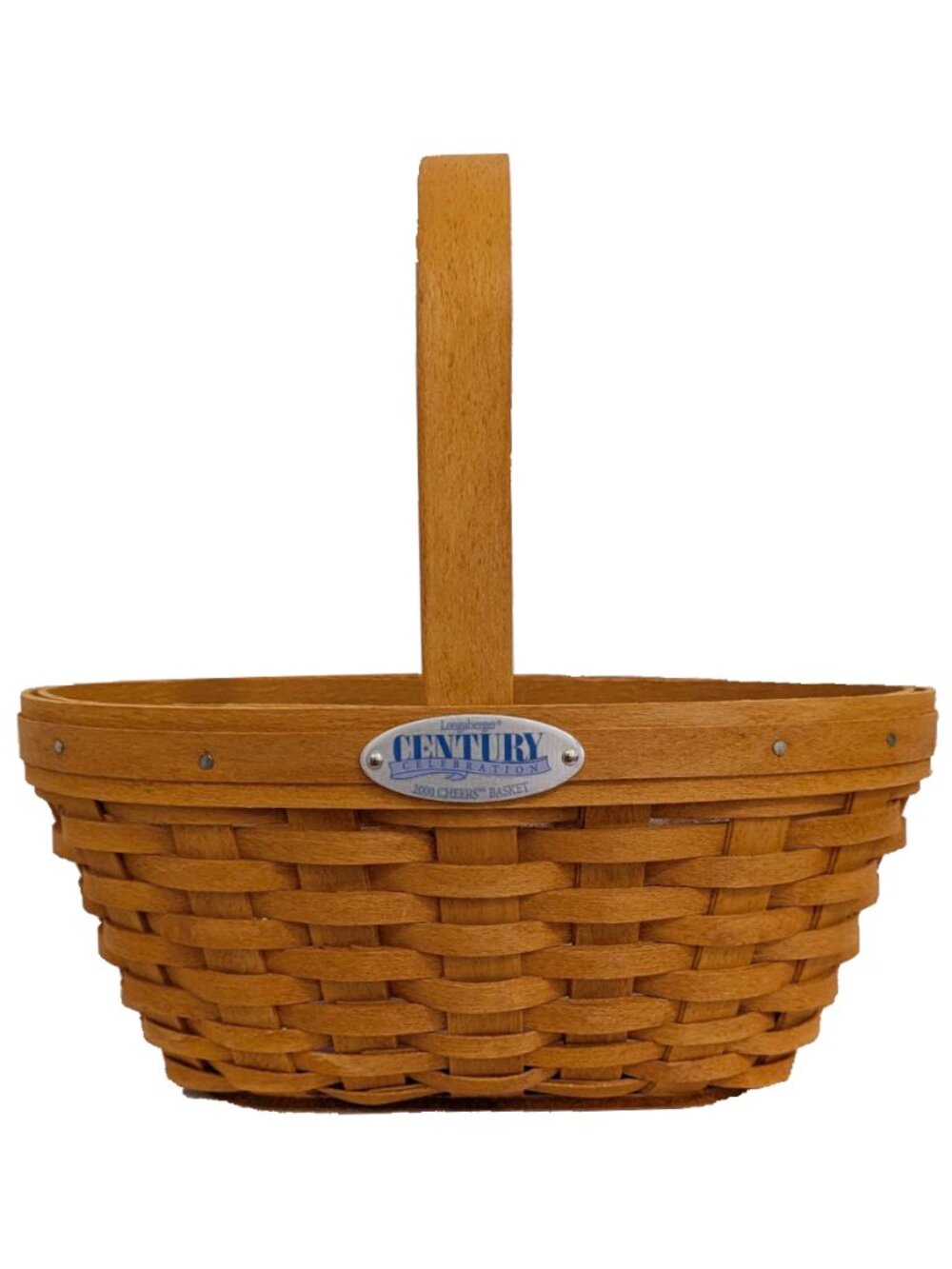 New: Longaberger Century Celebration Basket 2000 Cheers Basket